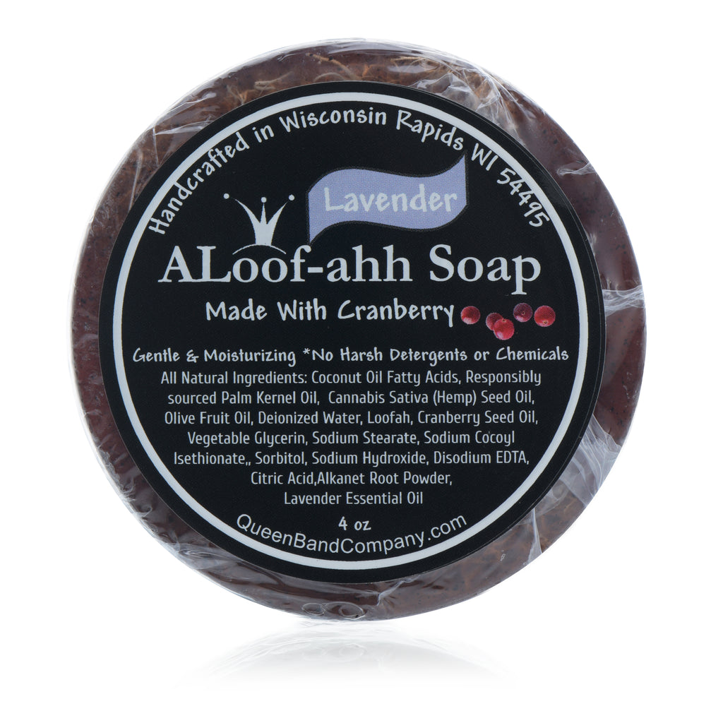 Queen B Lavender Loofah Soap