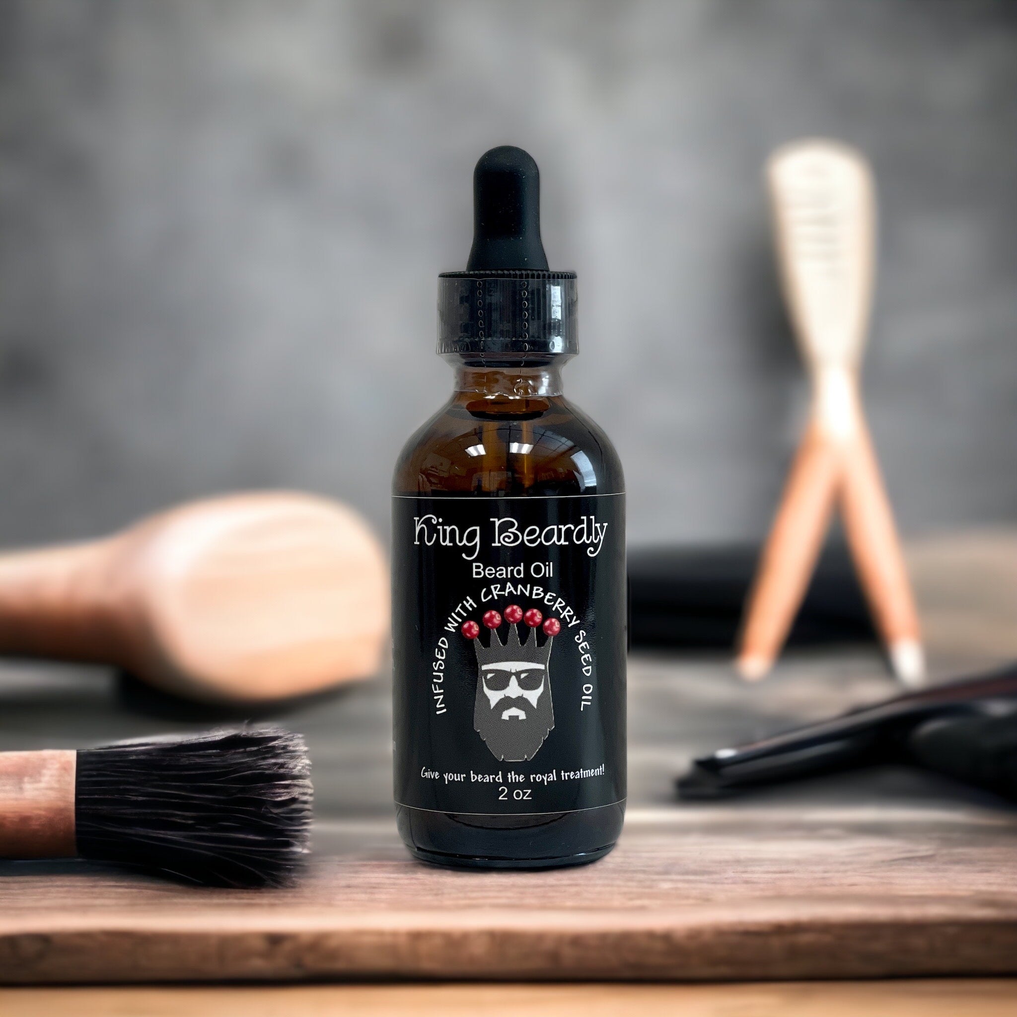 Natural Beard Oil with Cranberry