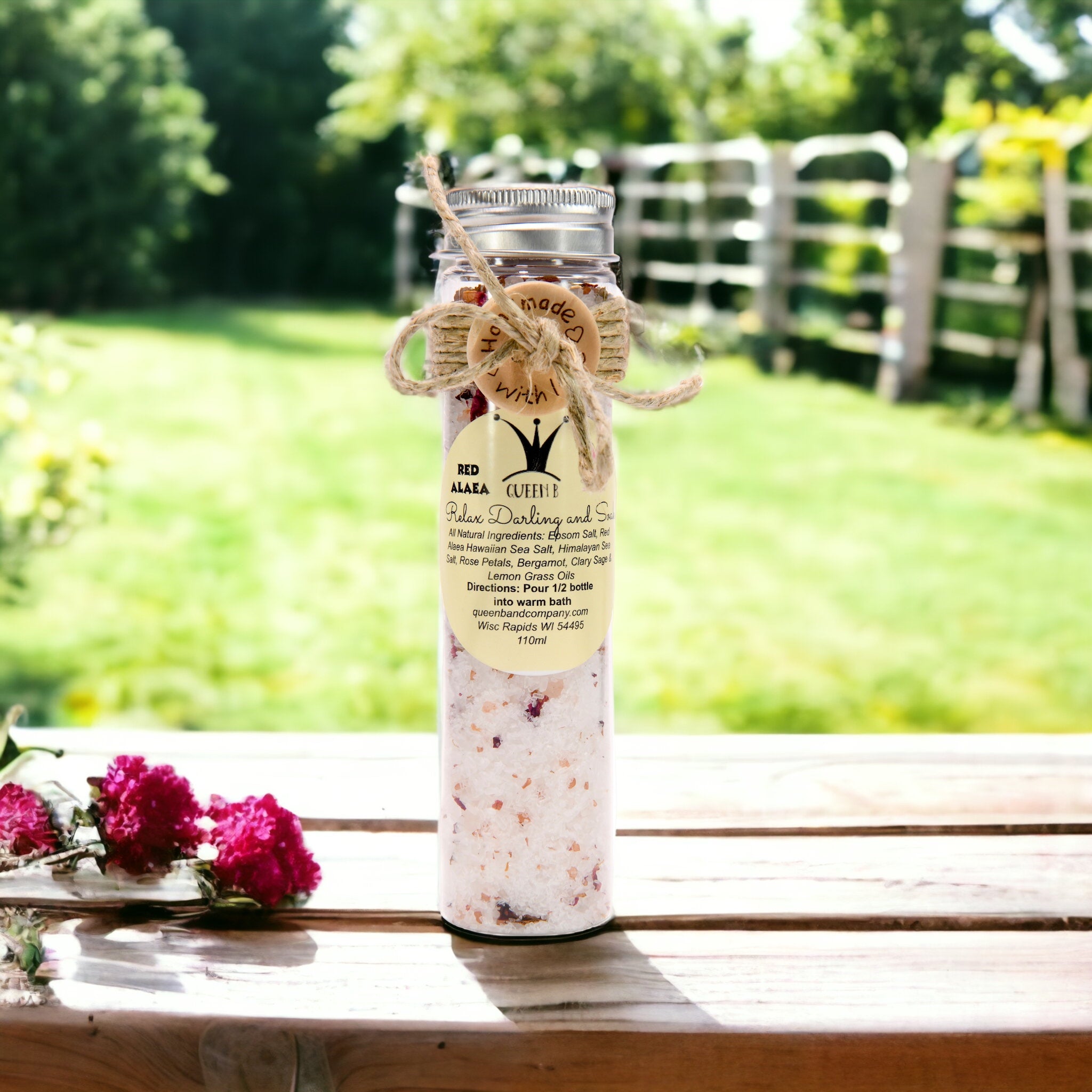 Queen B Mineral Soak with Sea Salt